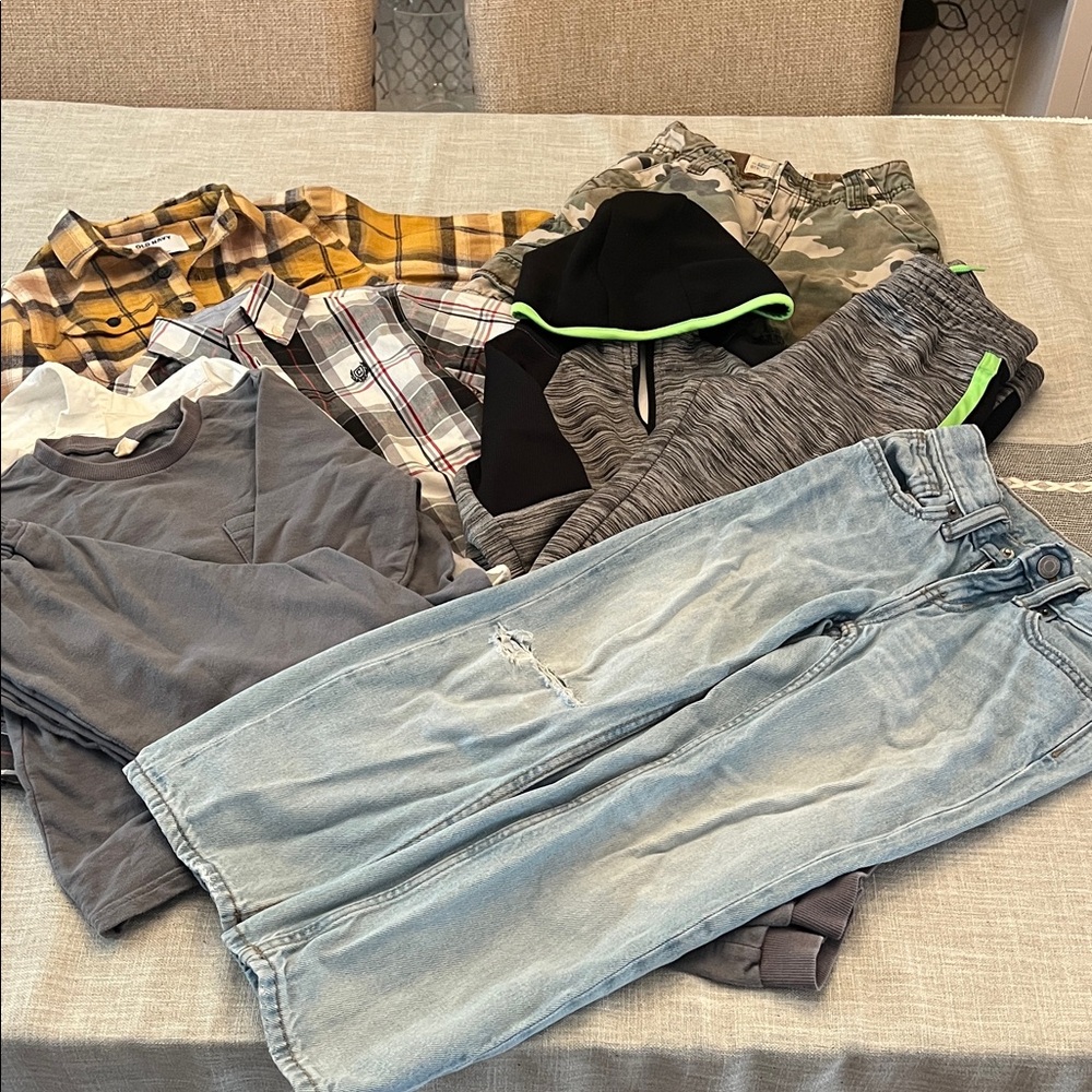 Casual Clothing Bundle with Jeans and Shirts